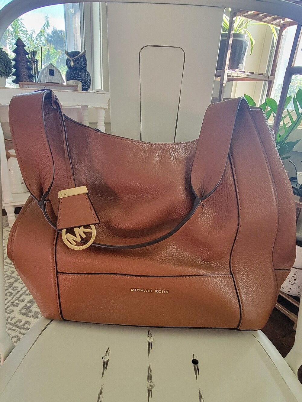 Michael Kors Pebble Leather Shoulder Bag
